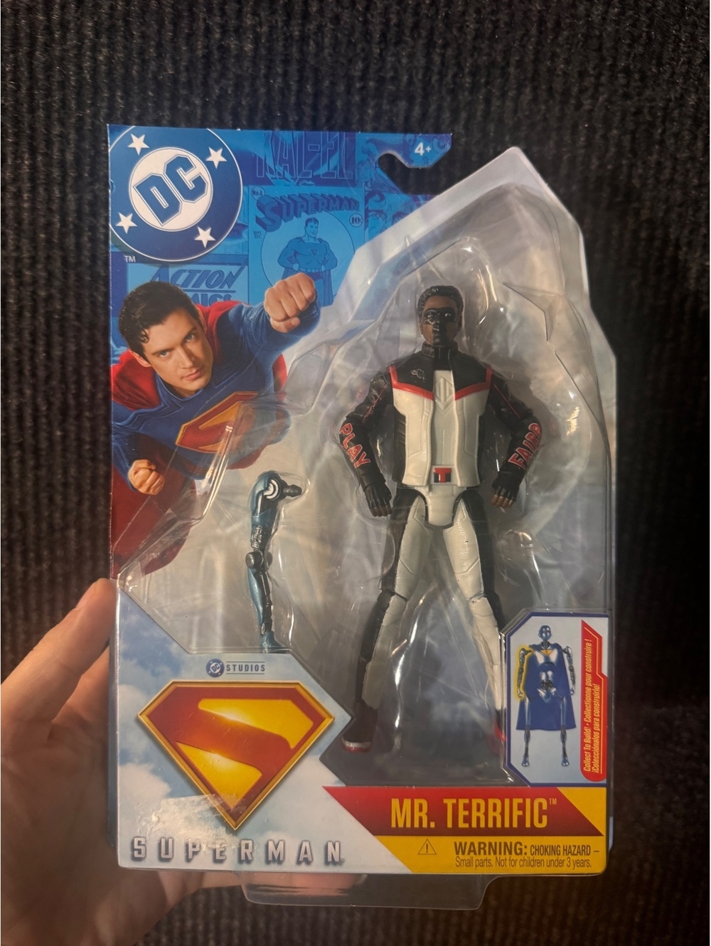 DC Superman Mr. Terrific Action Figure Brand New in the Box